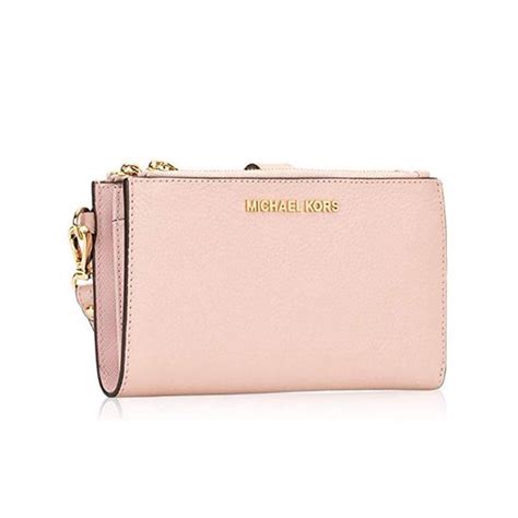 michael kors jet set travel wallet blossom|michael kors zippered wallet.